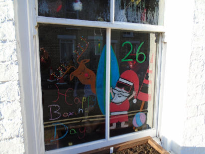 2022 Gwydir St festive window